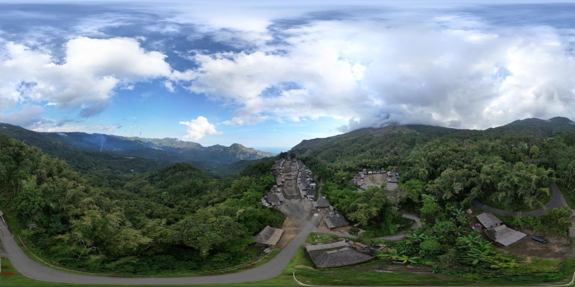 Riung Tiga Empat Tujuh Guesthouse Dış mekan fotoğraf